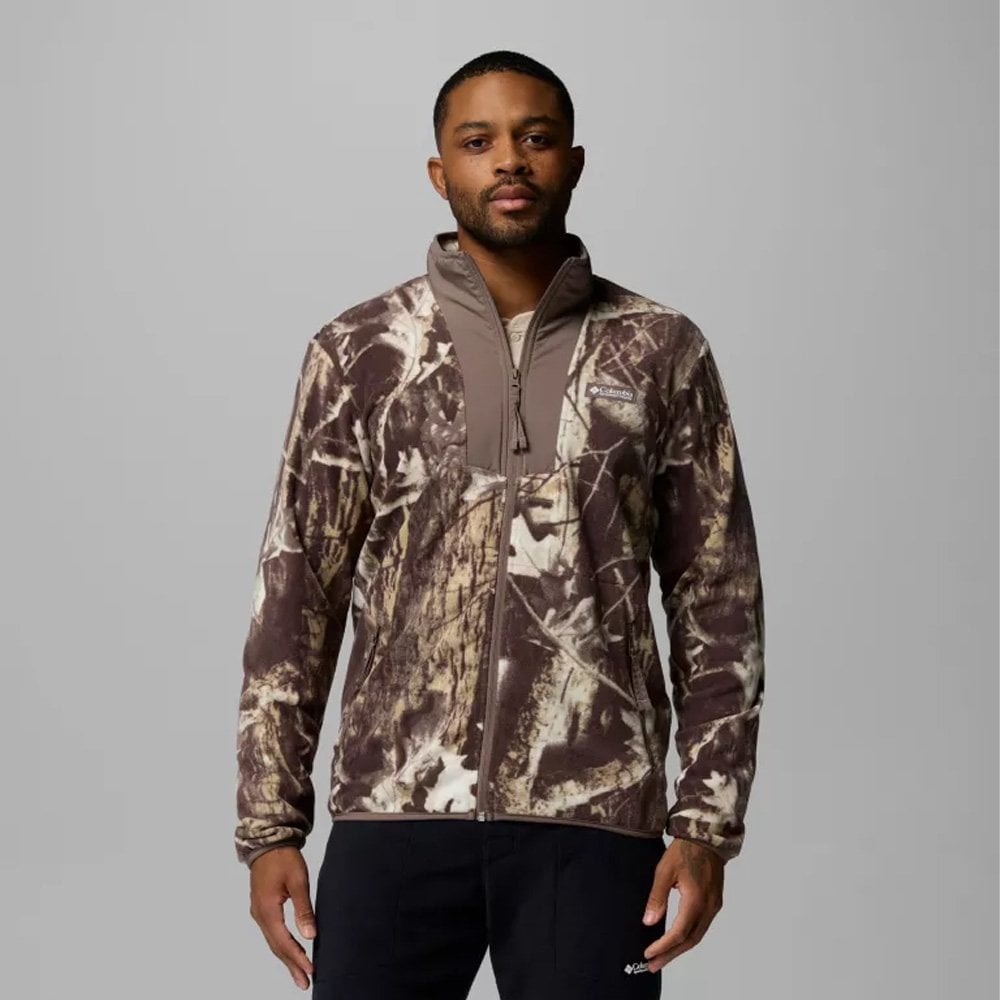 Sequoia Grove Printed Fleece Jacket - Iron Timber