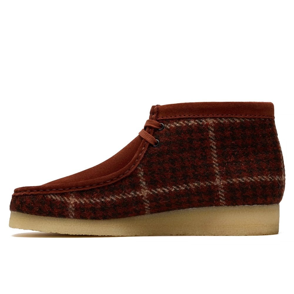Wallabee Boot - Rust Tweed