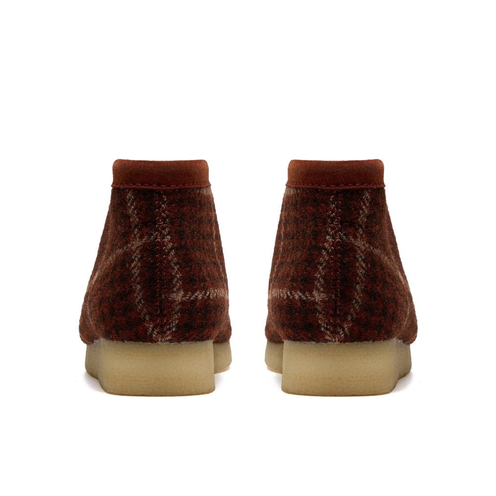 Wallabee Boot - Rust Tweed