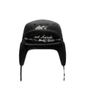 Tiger Tattoo Padded Trapper Hat - Black