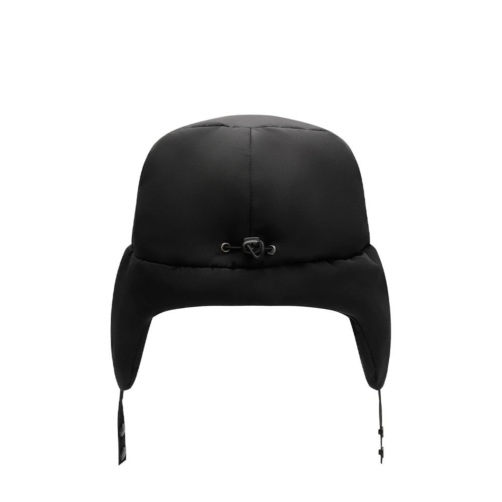 Tiger Tattoo Padded Trapper Hat - Black