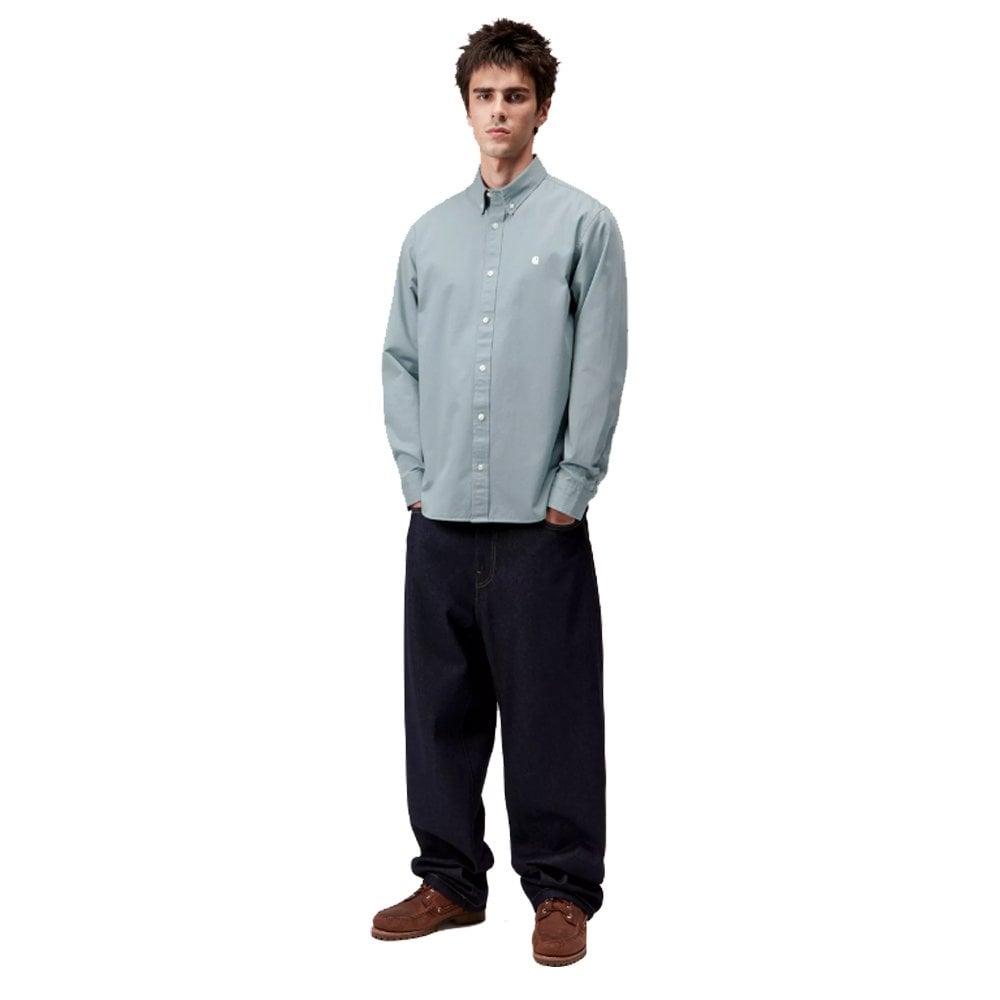 Long Sleeve Madison Shirt - Citadel/Wax