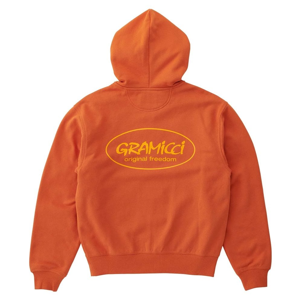 Original Freedom Zip Hooded Sweatshirt - Burnt Orange