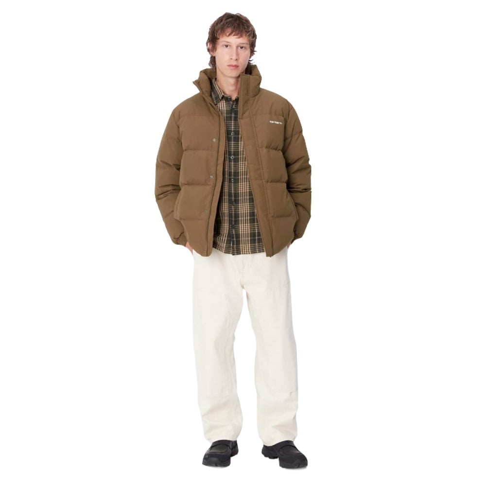 Danville Jacket - Choc/White