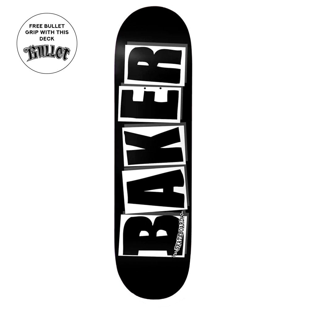 Brand Logo Deck - Blk/White