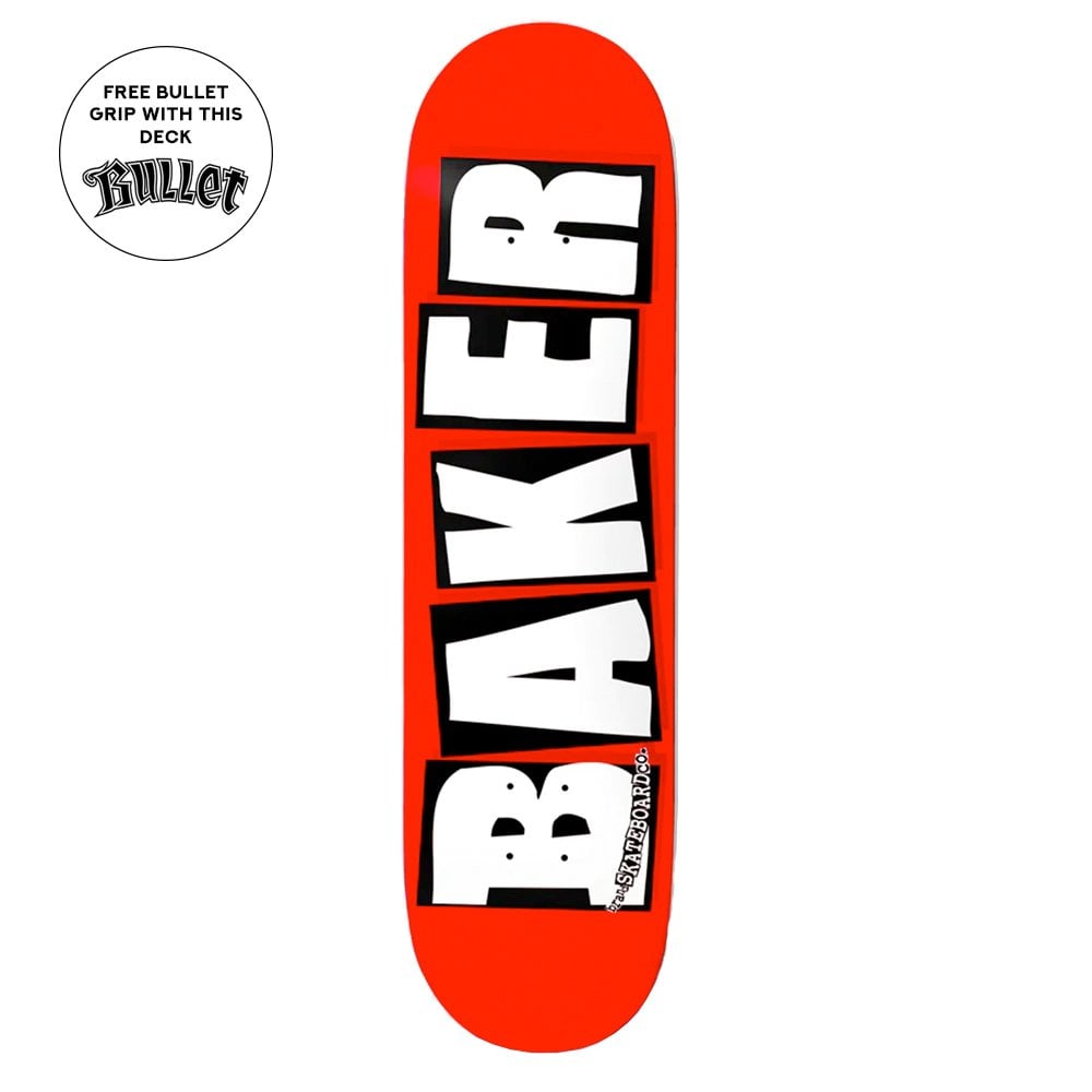 Brand Logo Deck - White