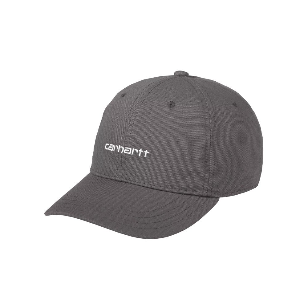 Canvas Script Cap - Porphyry/Wht