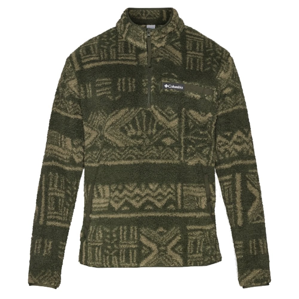 Rugged Ridge Sherpa Half Zip Fleece - Greenscape