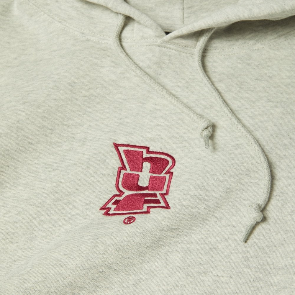 Megablast Embroidered Hoodie - Ash