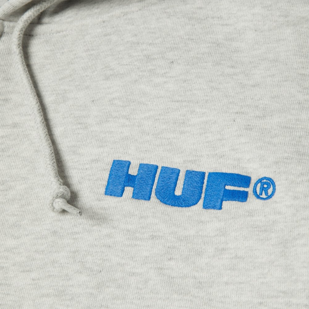 All Caps Full-Zip Hoodie - Ash