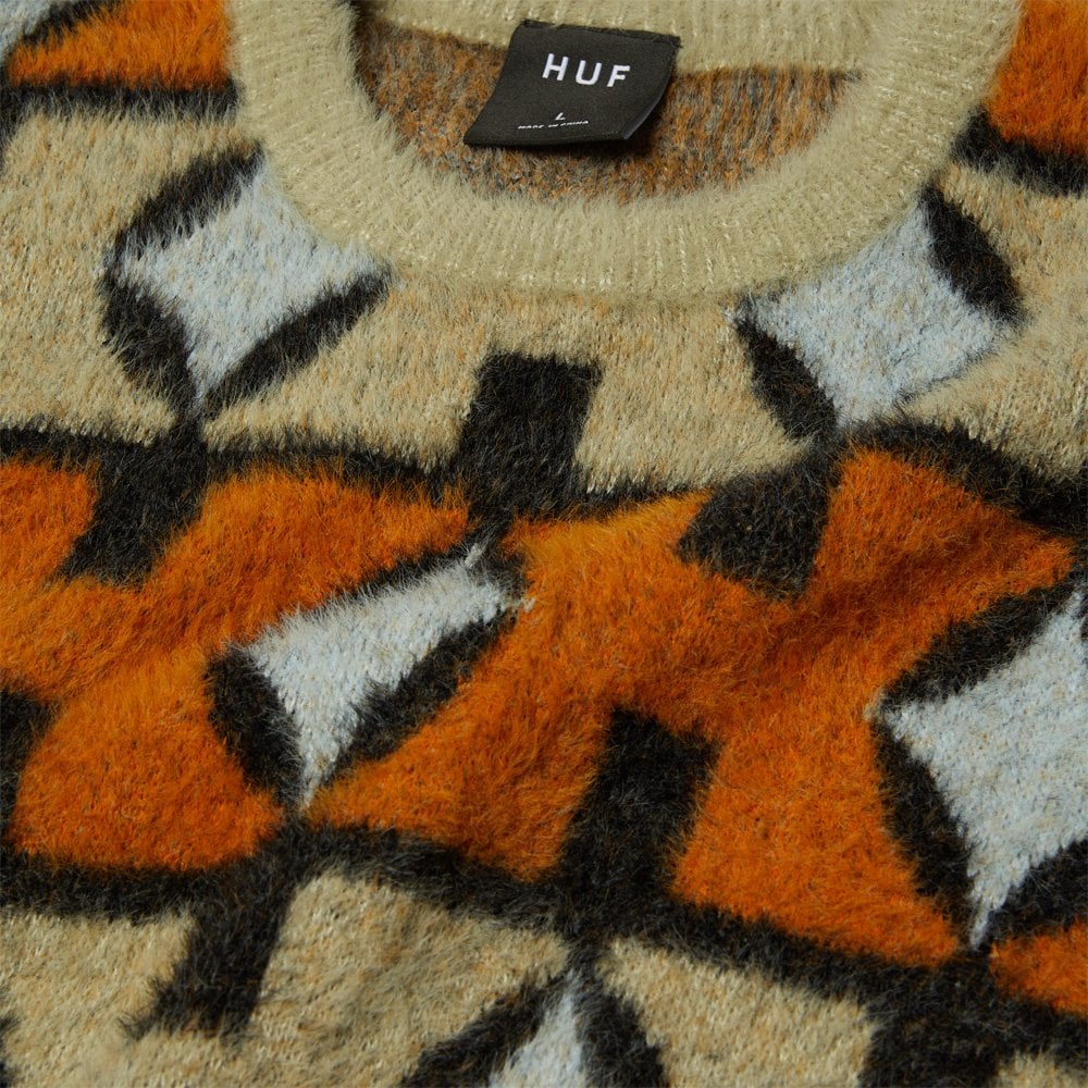 Space Age Crewneck Sweater - Sunset