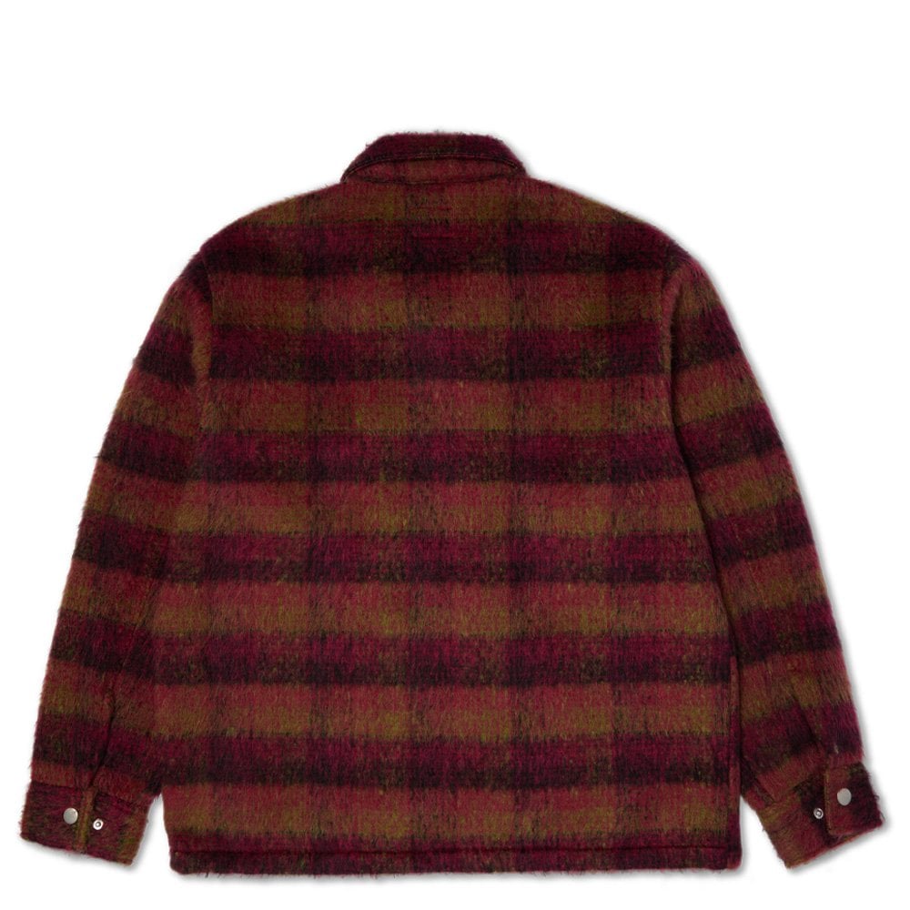 Megablast Plaid Jacket - Berry