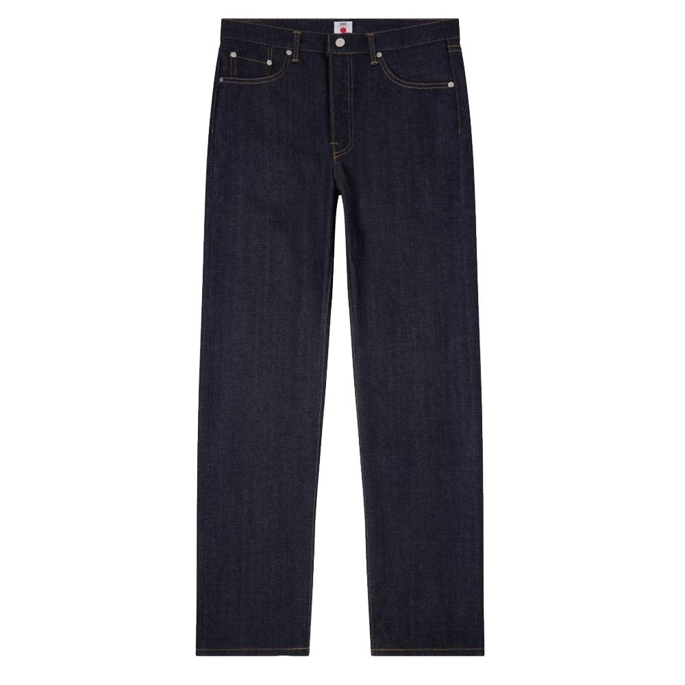 Regular Straight Jeans - Blue Unwash