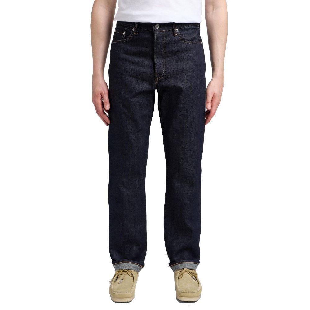 Regular Straight Jeans - Blue Unwash