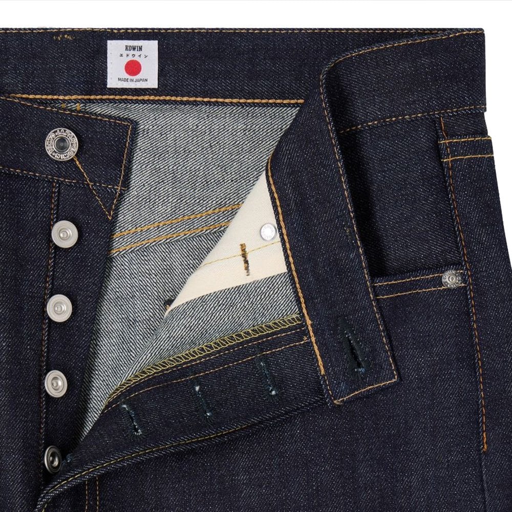 Regular Straight Jeans - Blue Unwash
