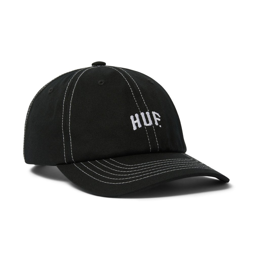 Arch Logo 6 Panel Cv Hat - Black