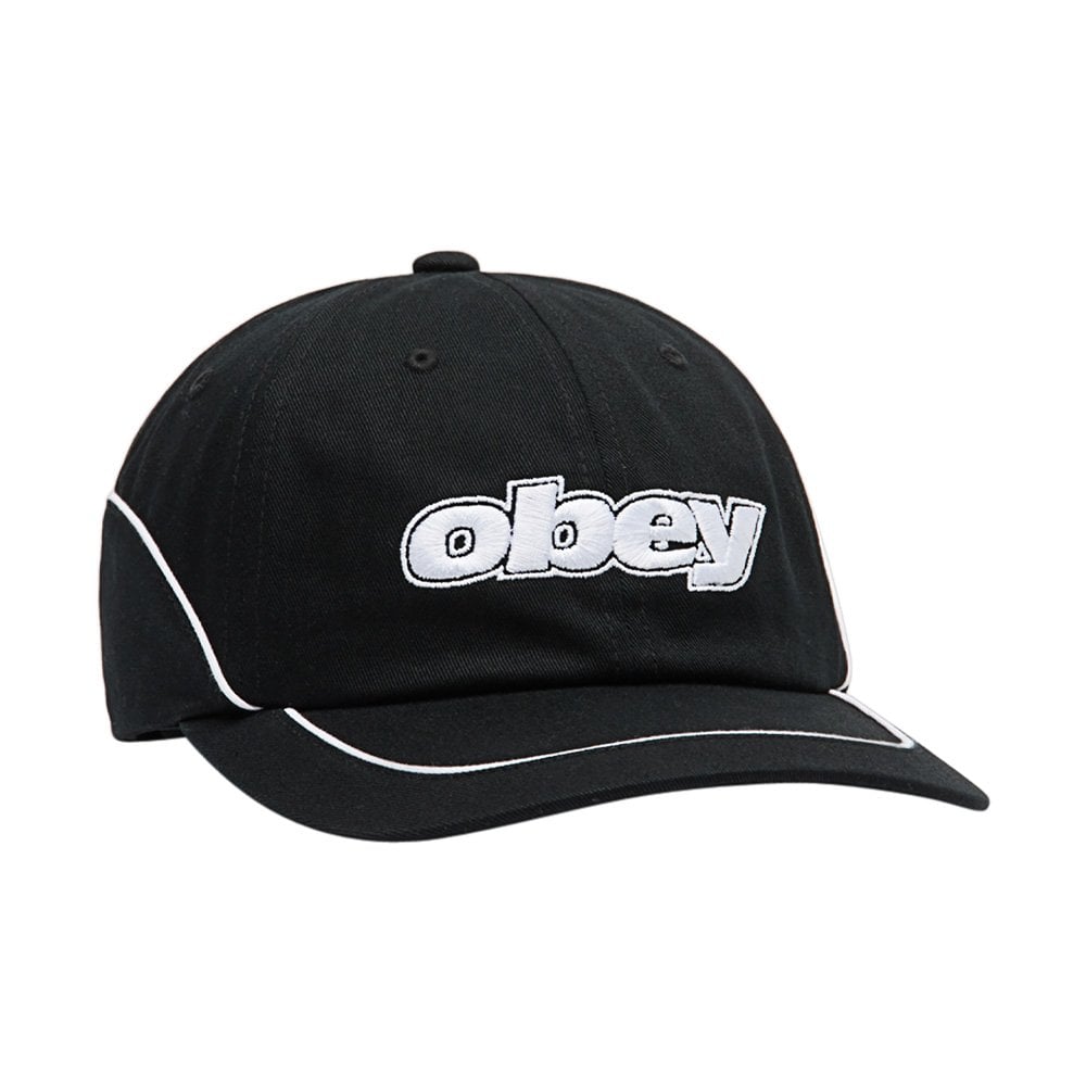 Rewind 6 Panel Velcro - Black