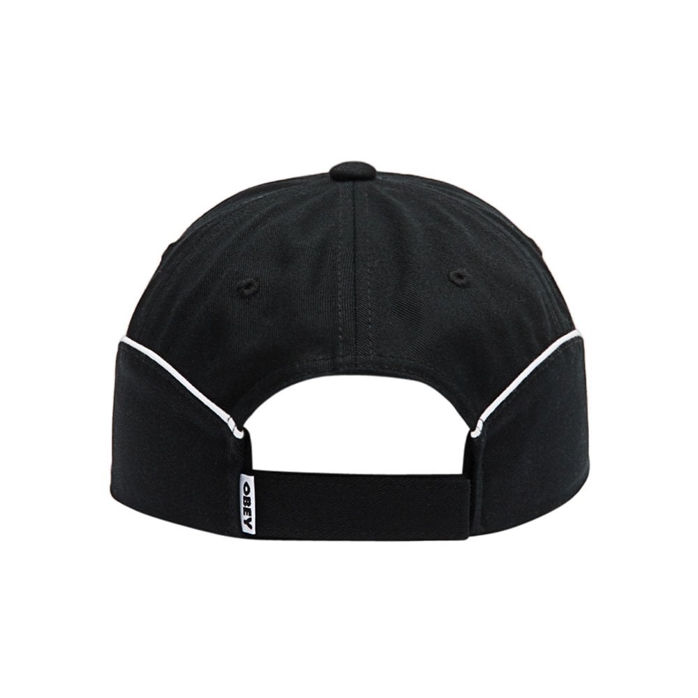 Rewind 6 Panel Velcro - Black