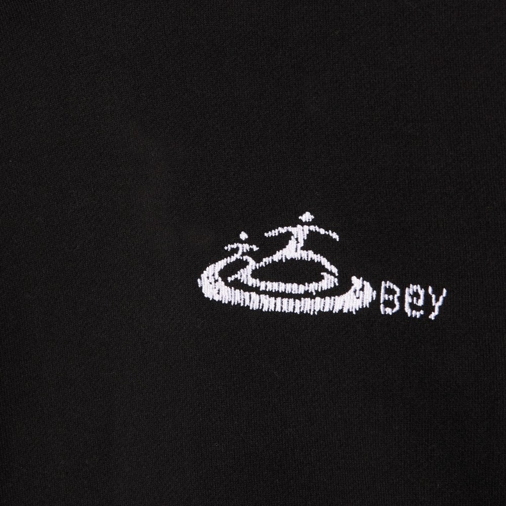 Corp Extra Heavy Hoodie - Black
