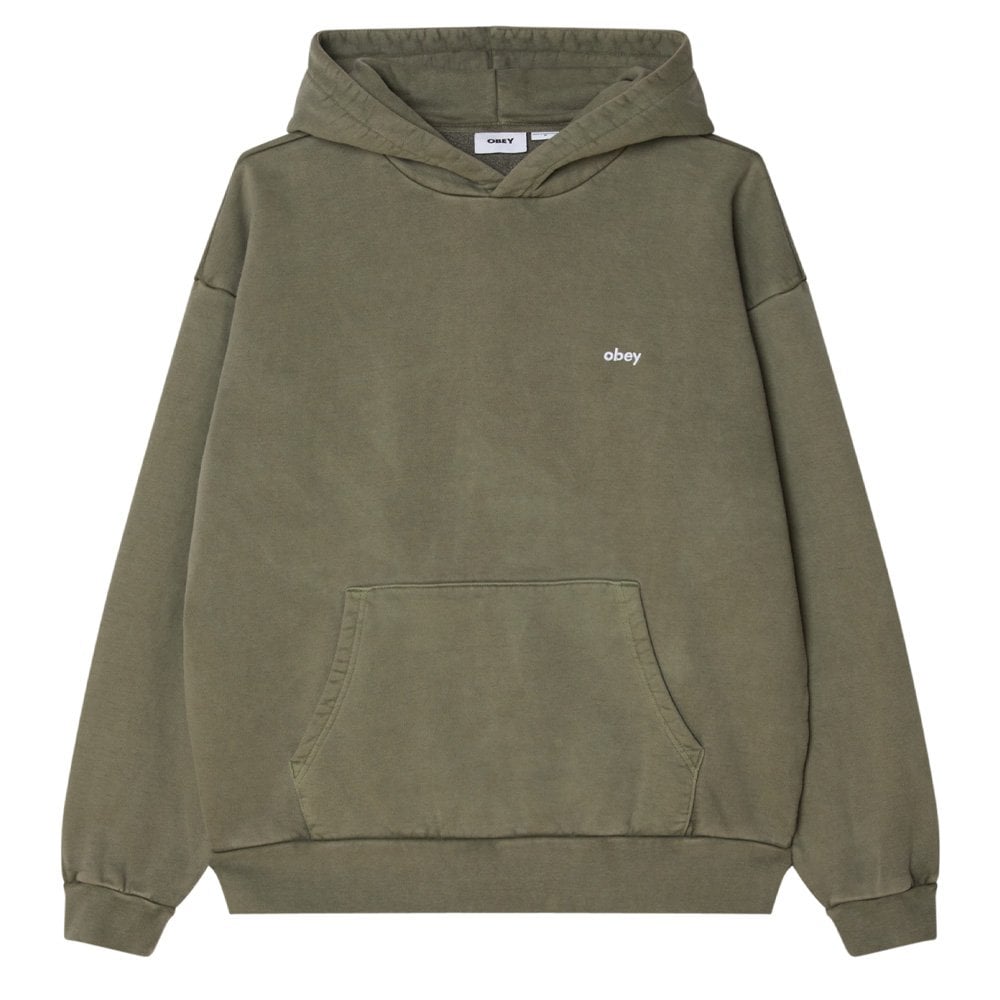Lowercase Pigment Hoodie - Lichen Green