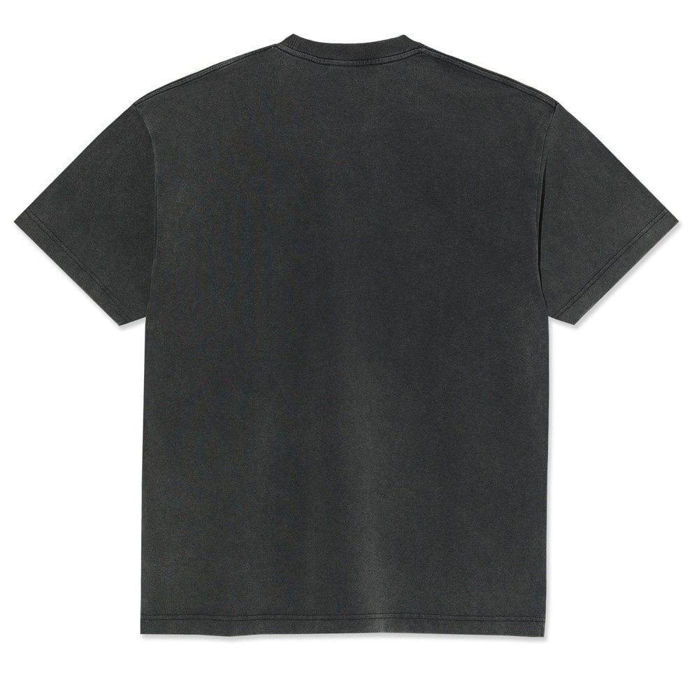 Metal Logo T-Shirt  - Silver Black