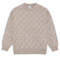 George Sweater P Pattern - P Sand