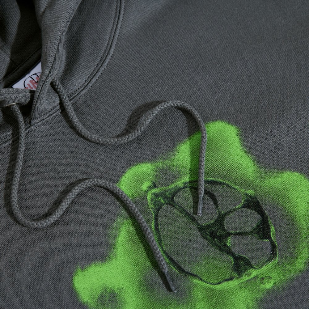 Dave Metal Logo Hoodie - Graphite
