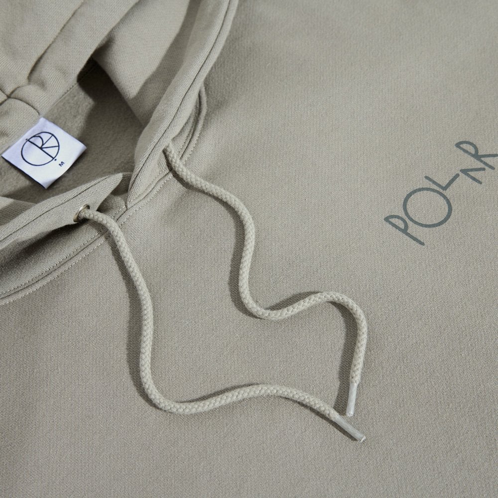 Dave Stroke Logo Hoodie - Vetiver