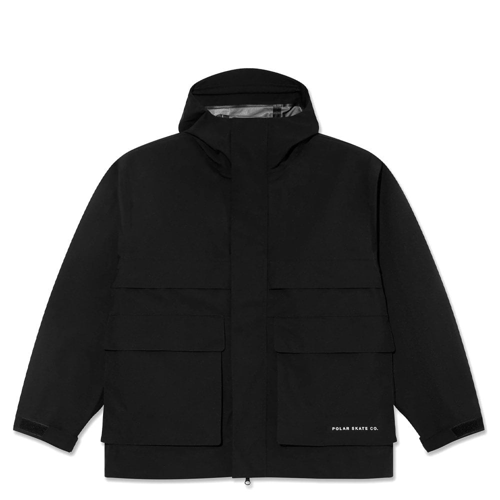 Cargo Shell Jacket - Black