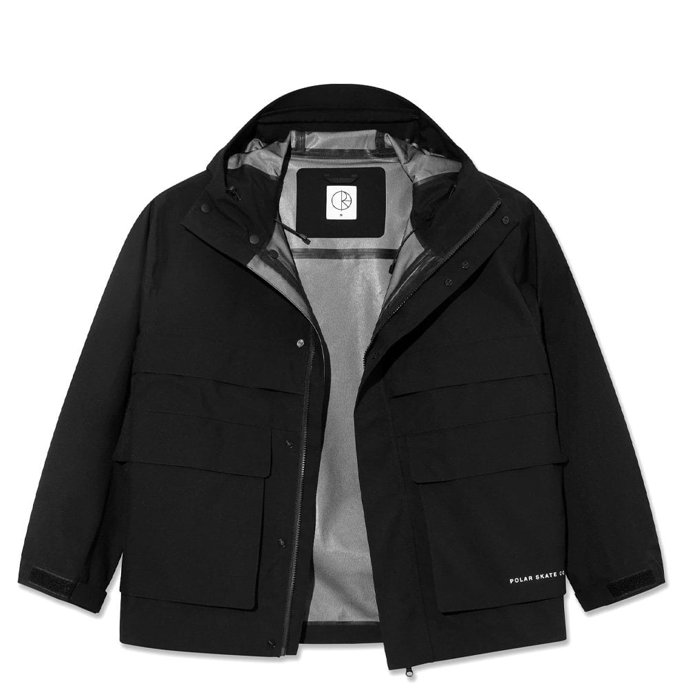 Cargo Shell Jacket - Black