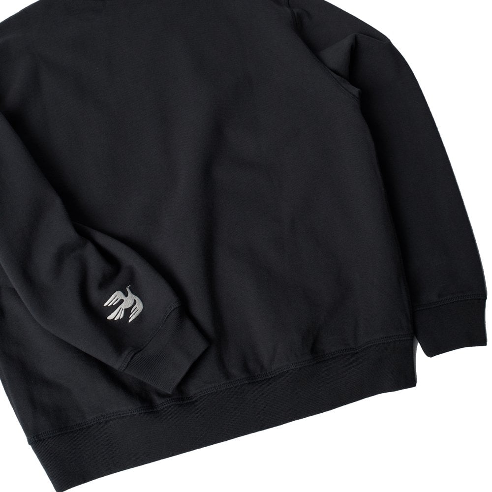 Weird Trad Logo Crewneck Sweatshirt - Dark Navy