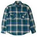 Crow Flanel Shirt - Pine Green