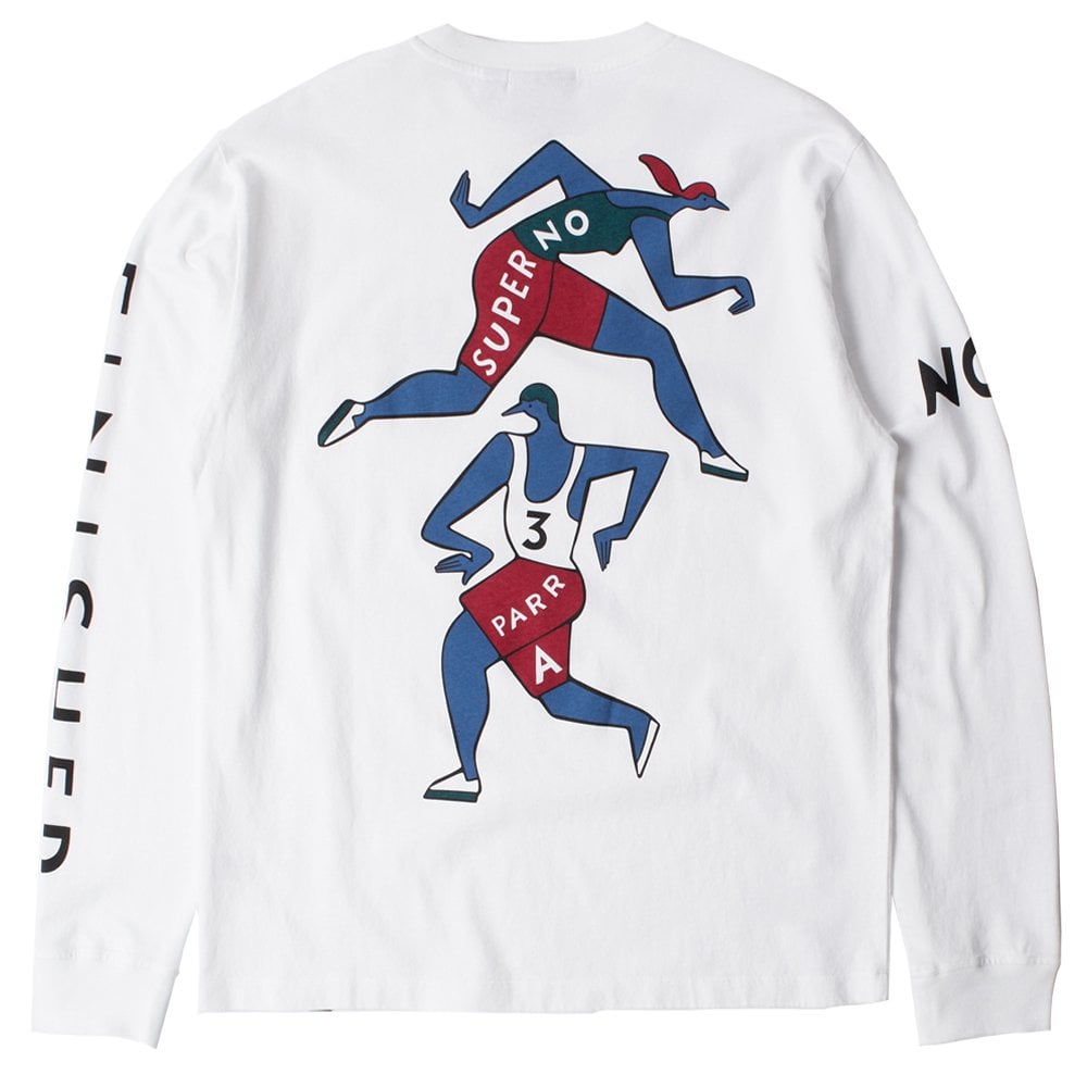 Not Finished Long Sleeve T-Shirt  - White