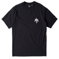Crow Logo T-Shirt  - Black