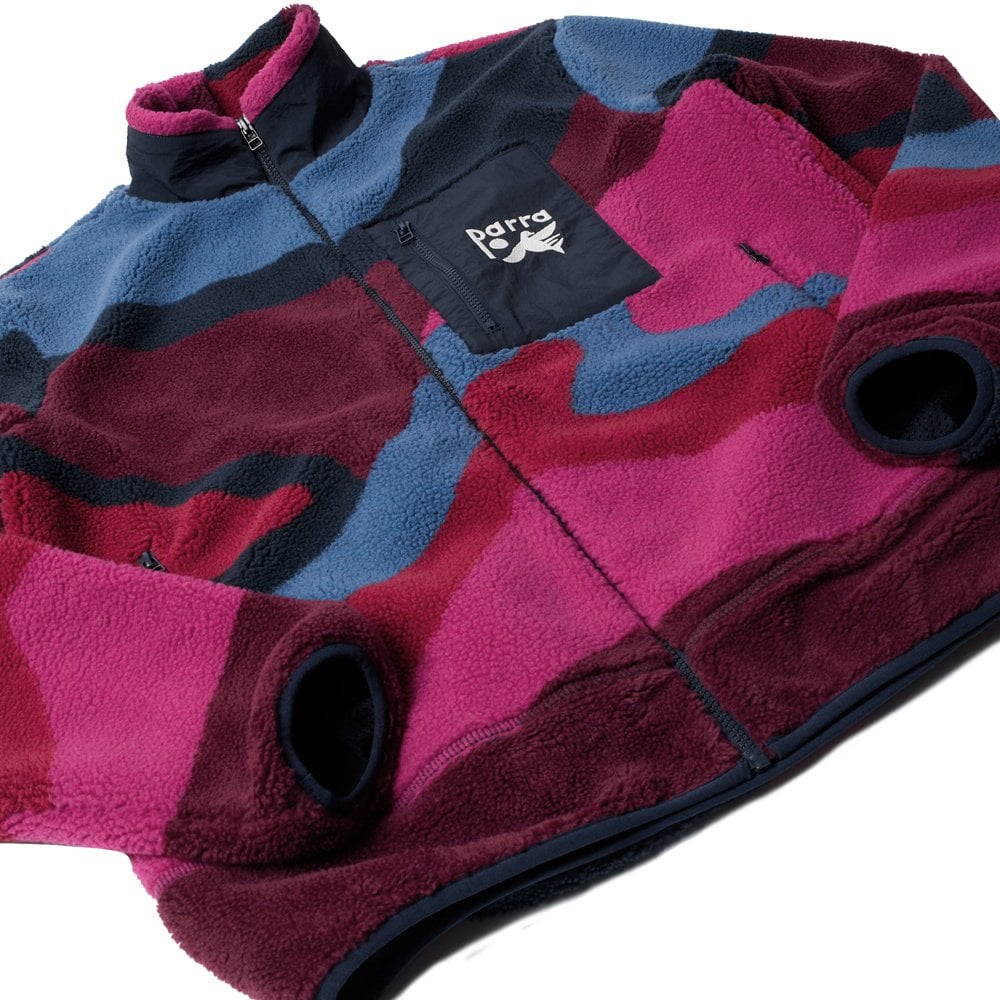 Full FTP Booster Polar Fleece Jacket - Red