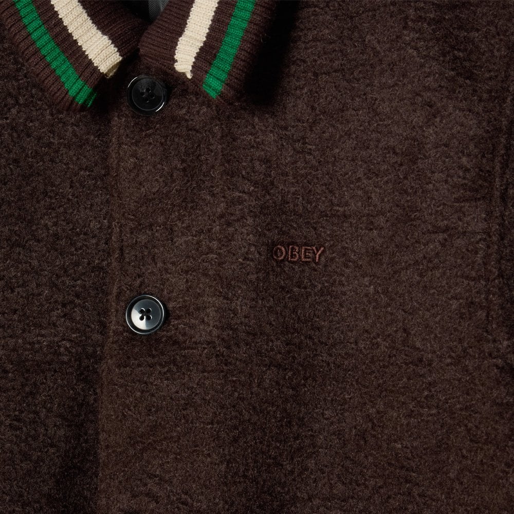 Arden Blouson Jacket - Java Brown