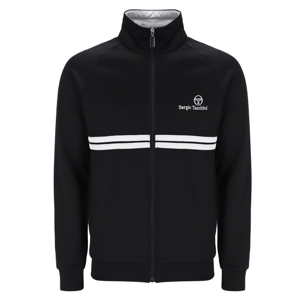 New Dallas Track Top - Black/White