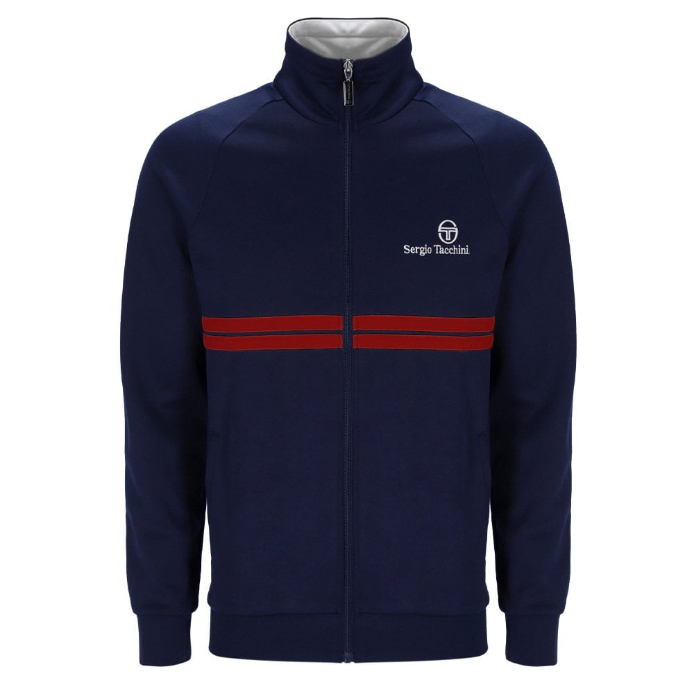 New Dallas Track Top - M Blue/White