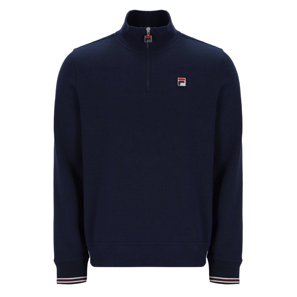 Ramy F Box 1/4 Zip - Fila Navy