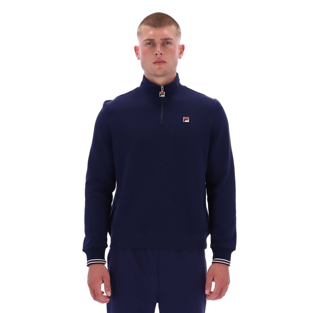 Ramy F Box 1/4 Zip - Fila Navy