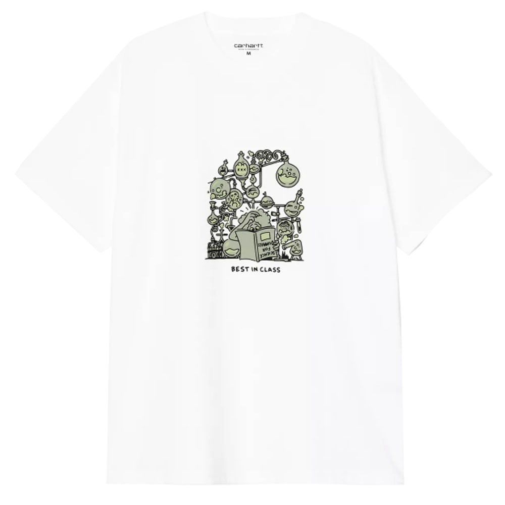 Beaker T-Shirt  - White