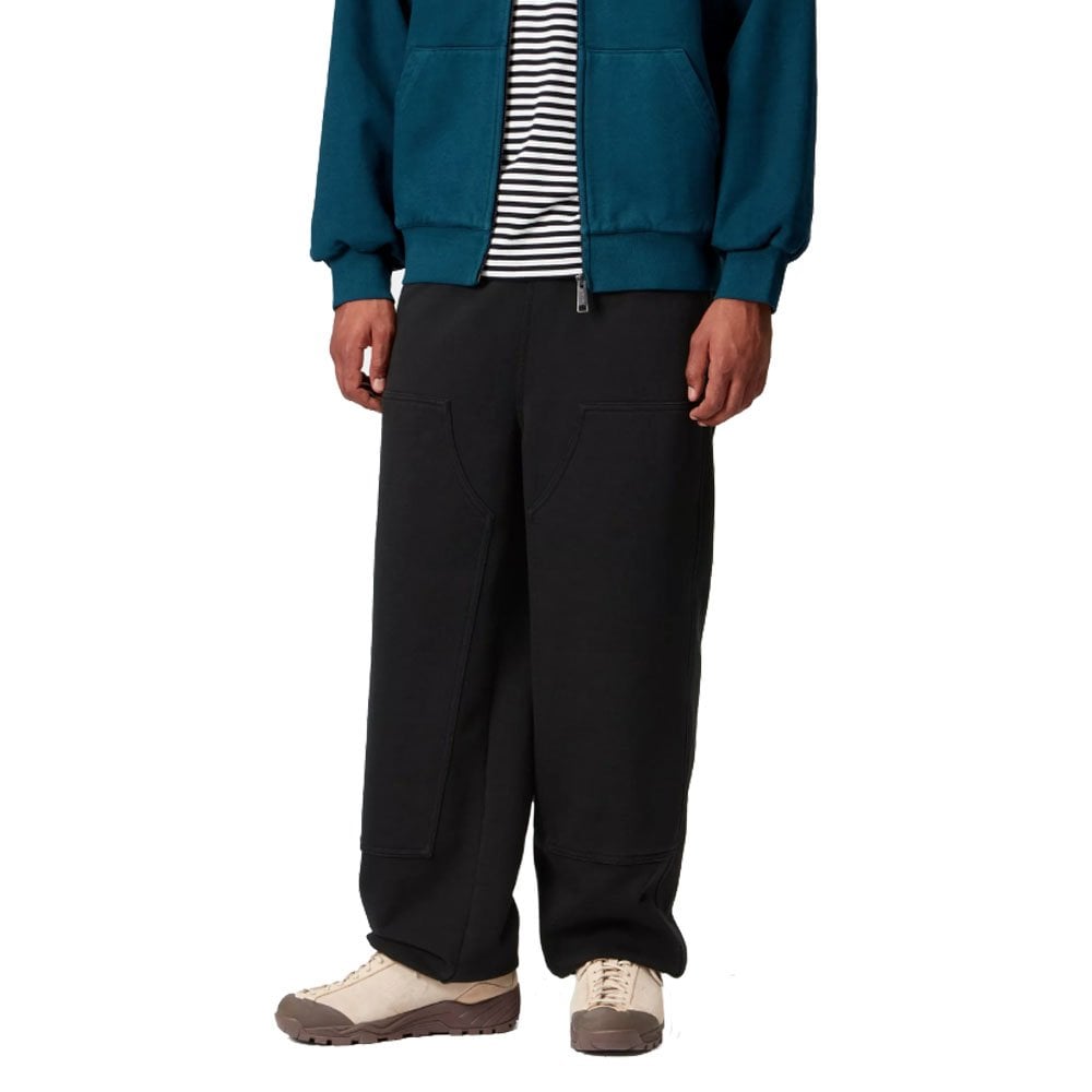 Double Knee Sweatpant  - Black Stone