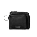 Double Vegas Zip Wallet - Black/Silver