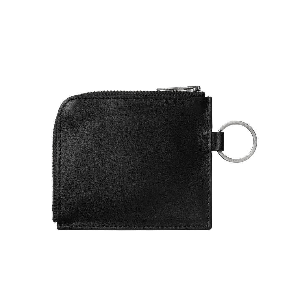 Double Vegas Zip Wallet - Black/Silver