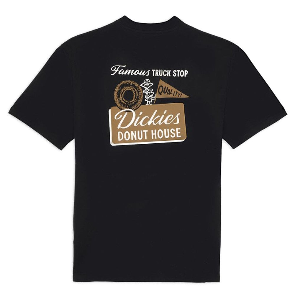 Donut House T-Shirt - Black