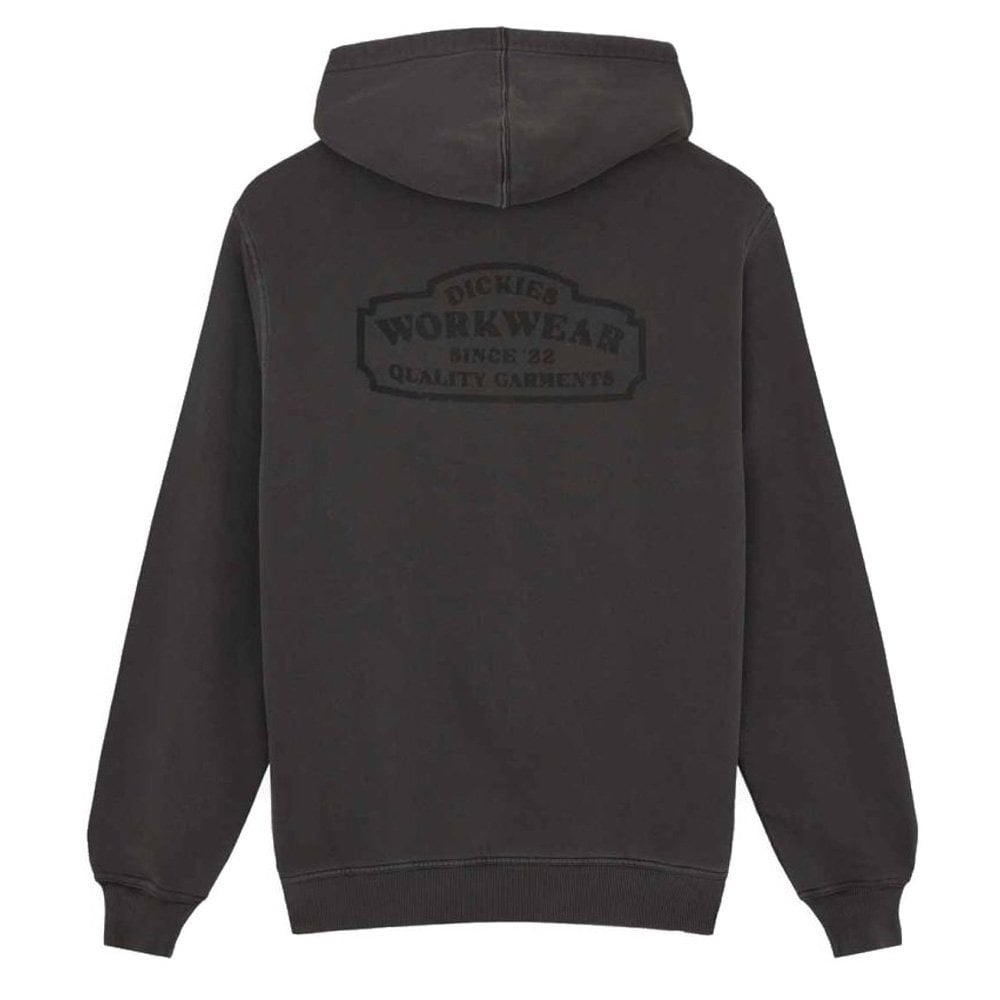 Christiana Garment Dyed Hoodie - Black