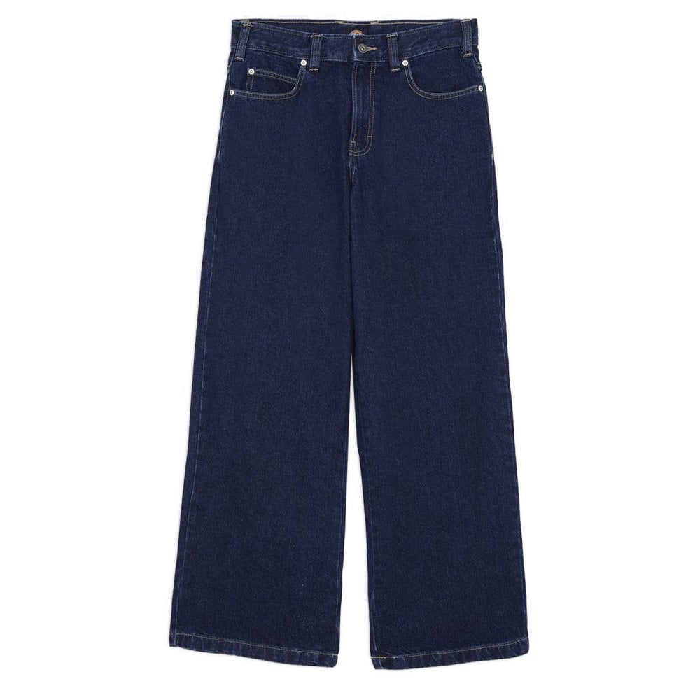 Hilham Extra Loose Straight Jeans - Dark Indigo