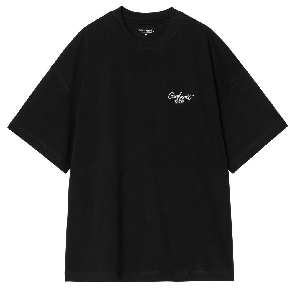 Signature Script T-Shirt - Black/White