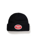 Waffle Patch Beanie - Black