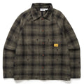 Thistle Plaid Front Of House Jacket - Olive